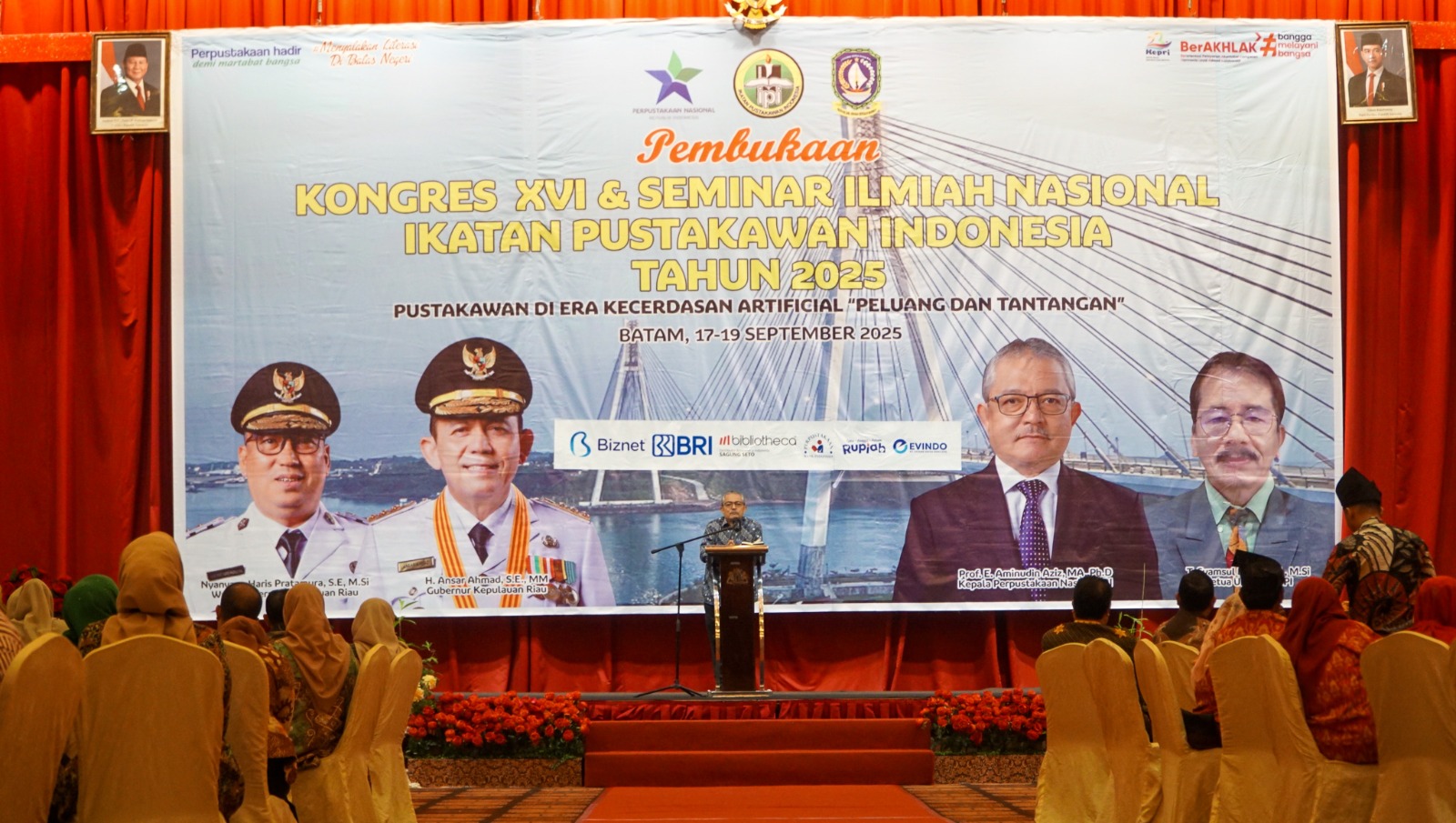 Kongres XVI IPI dan Seminar Ilmiah Nasional Resmi Dibuka di Batam