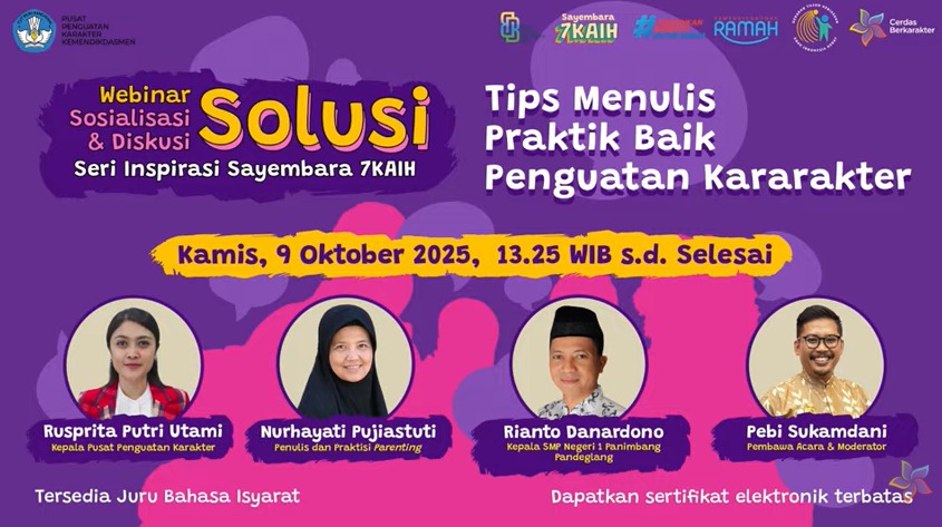 Pegawai BPMP Ikuti Webinar SOLUSI 7 KAIH