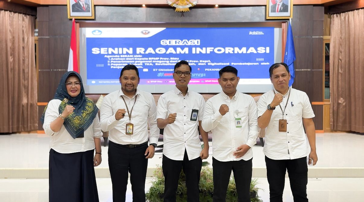 BPMP Riau Sambut Pegawai Magang dari BPMP Kepri dalam Agenda SERASI