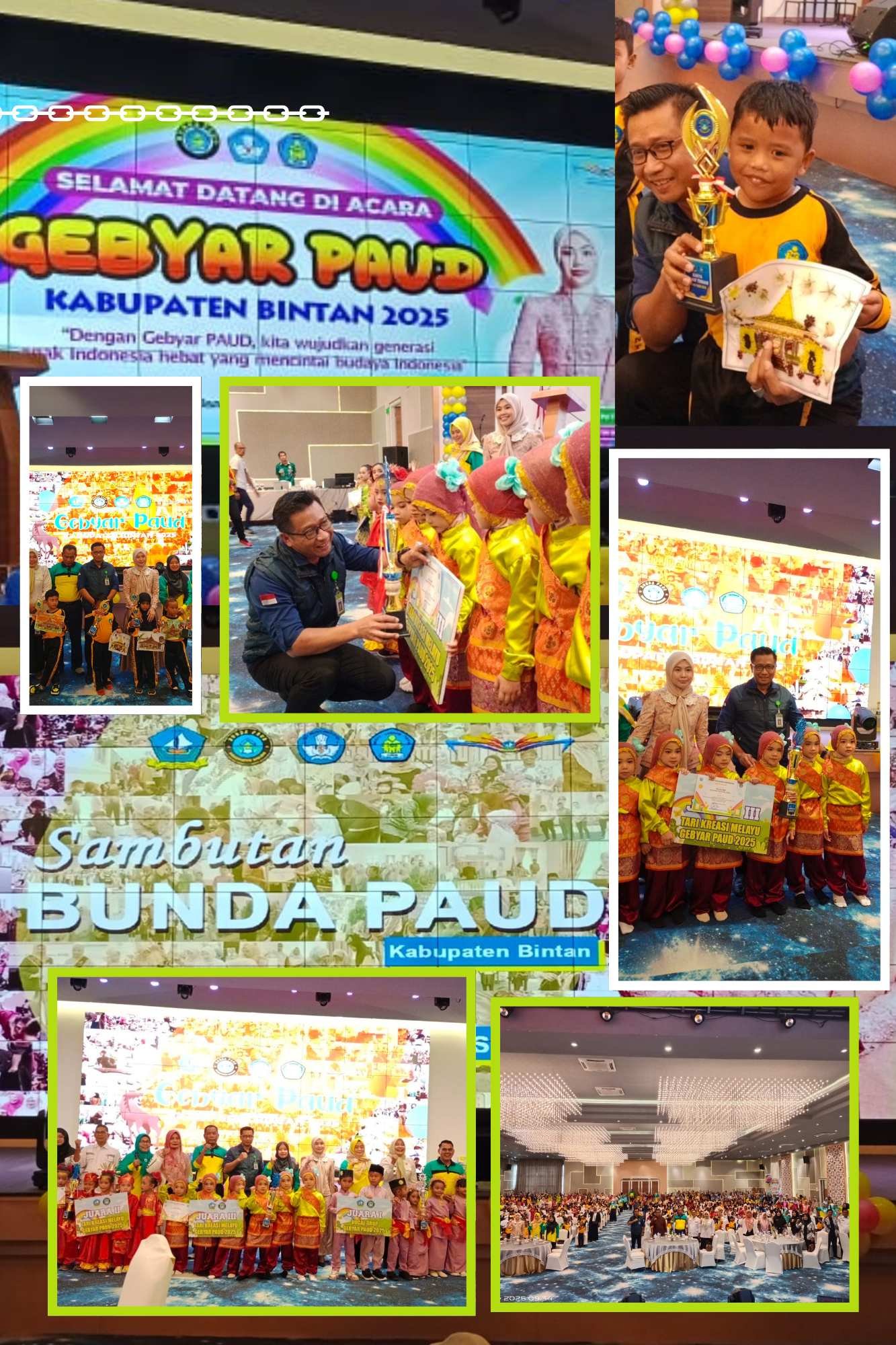 Gebyar PAUD Kabupaten Bintan 2025 Meriah, Dihadiri Kepala BPMP Provinsi Kepulauan Riau