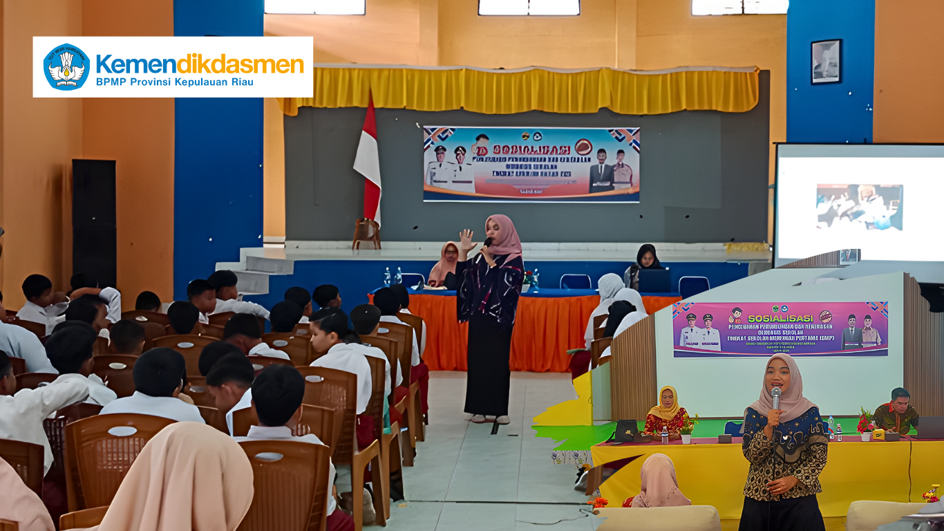 Ciptakan Sekolah Aman dan Menyenangkan, BPMP Kepri Dukung Program Rukun Sama Teman di Lingga