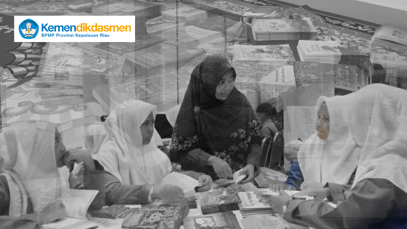 LITERASI DIGENJOT, BPMP KEPRI DAPAT 360 BUKU AFIRMASI DARI KEMENDIKDASMEN