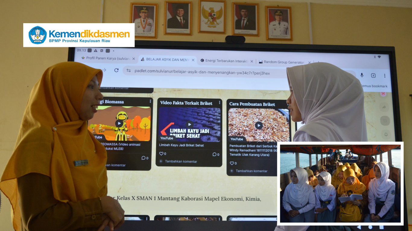Dari Pulau Mantang, Sekeping Papan Interaktif Digital dan Harapan yang Menyala