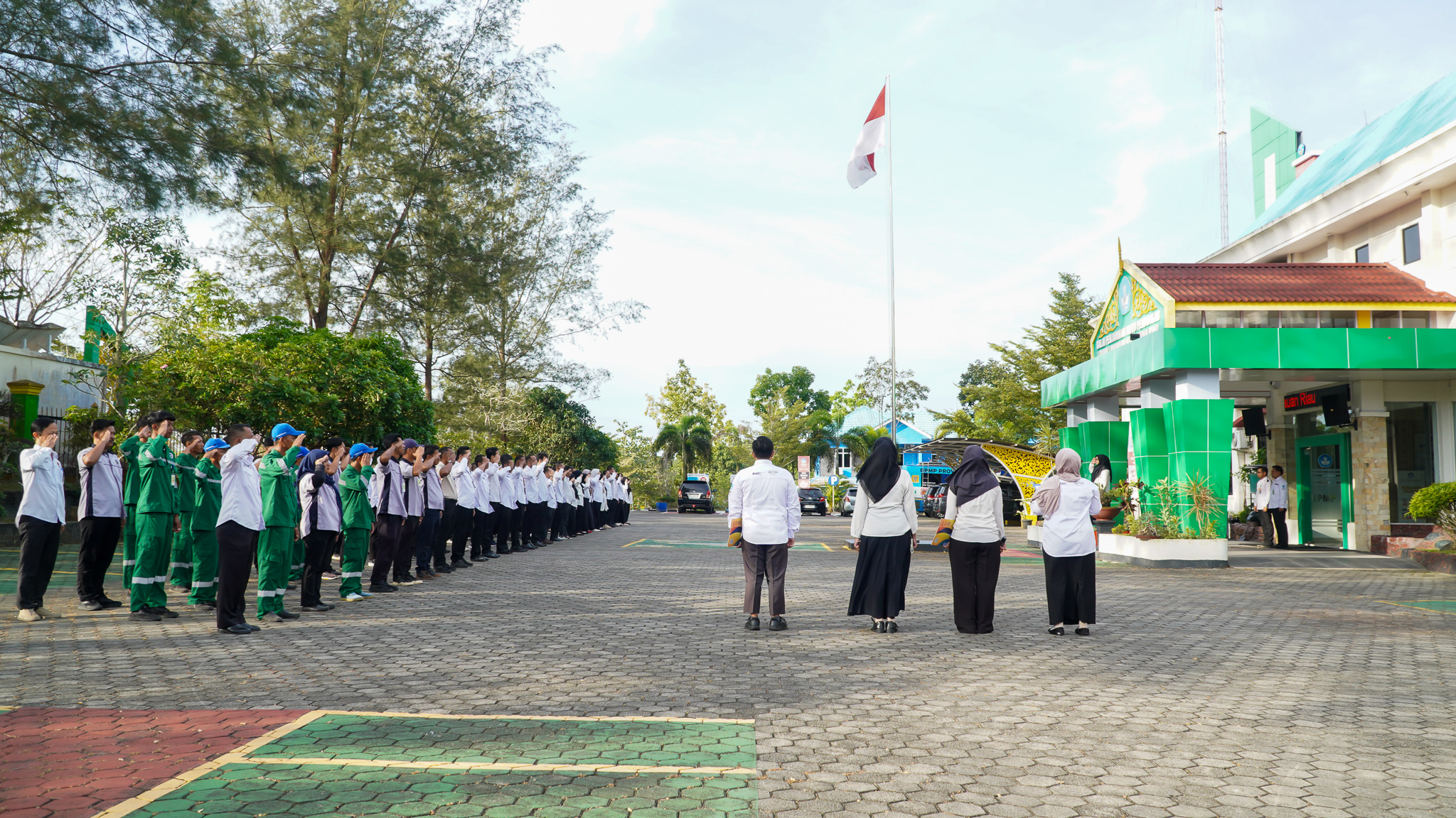 BPMP Kepri dan Kantor Bahasa Gelar Apel Bersama, Perkuat Sinergi Antar UPT