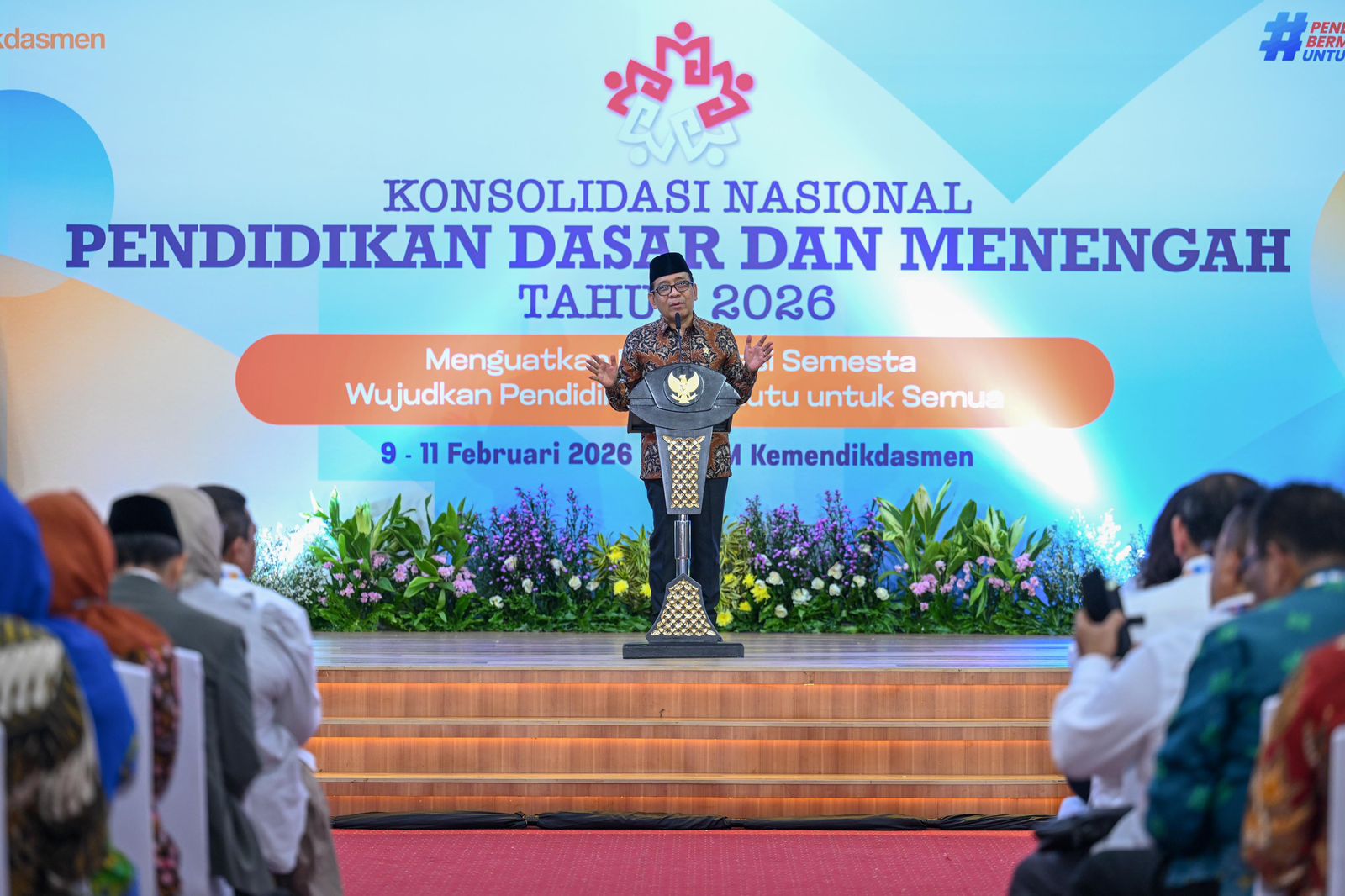 Konsolidasi Nasional Pendidikan 2026 Satukan Arah Pembangunan SDM Unggul