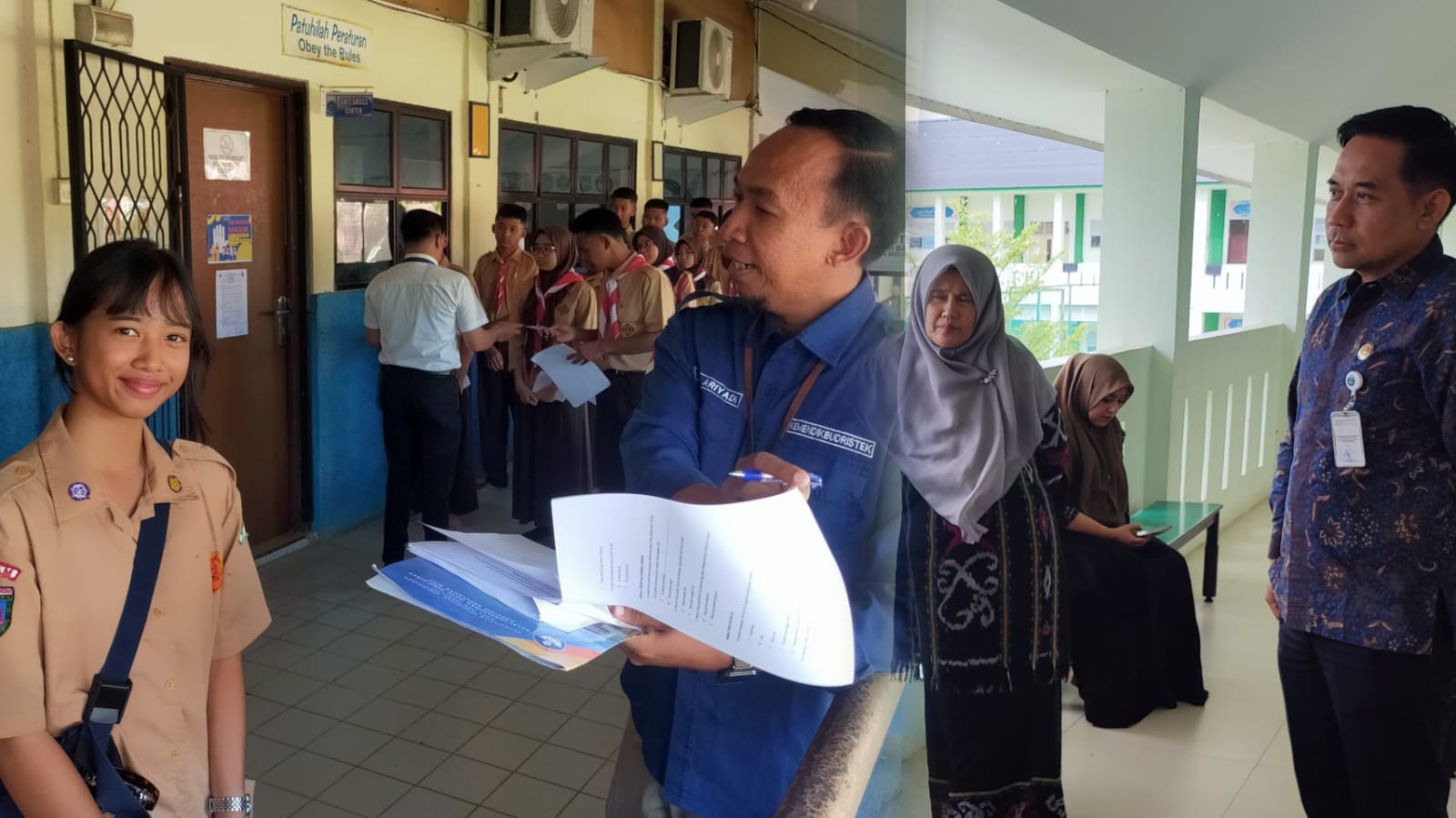 Antusiasme Tinggi, Murid SMP di Batam Mengaku Senang Ikuti Tes Kemampuan Akademik