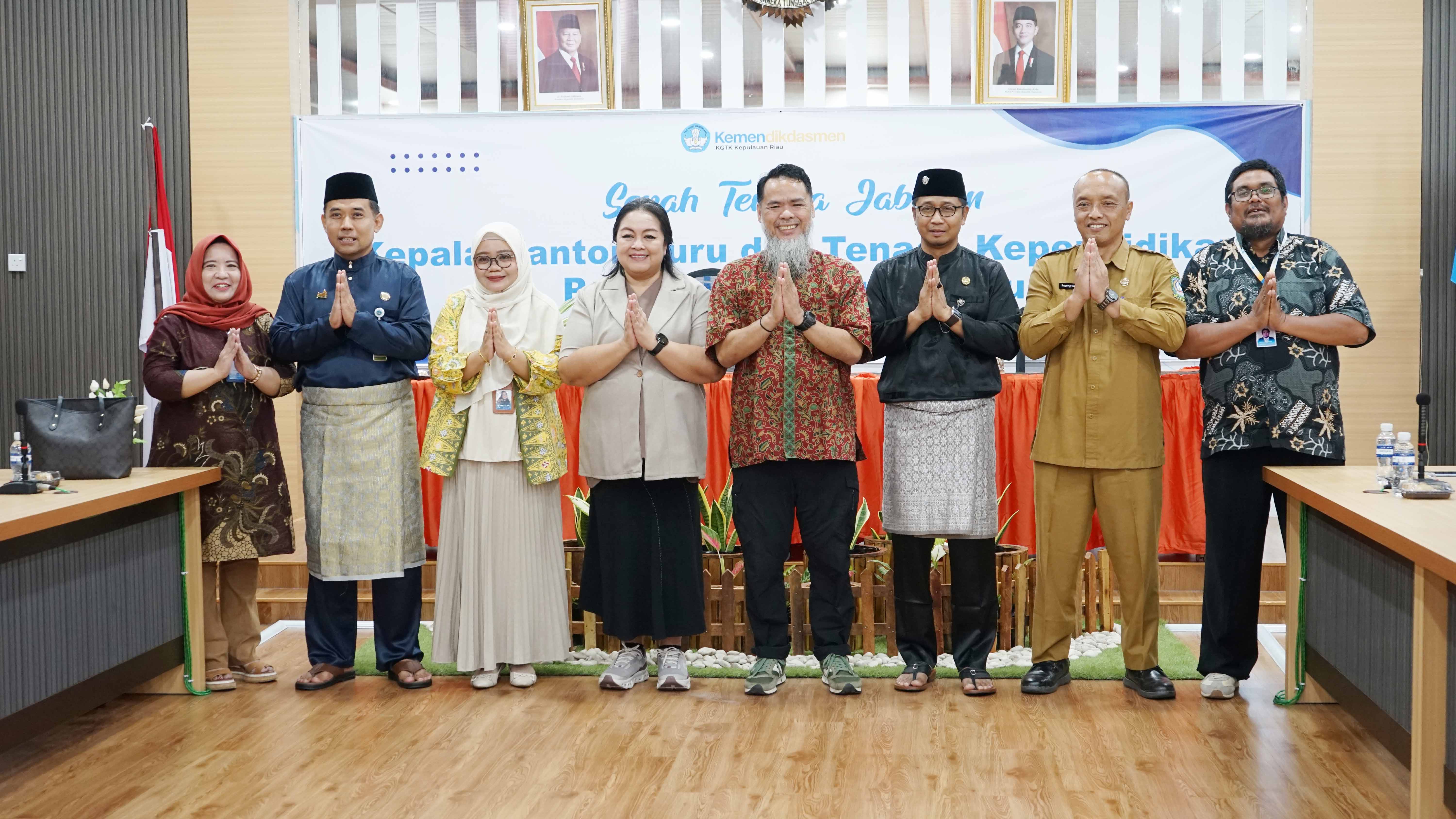 Nakhoda Baru KGTK Kepri: Perkuat Sinergi Mutu Bersama BPMP Kepri di Bumi Melayu