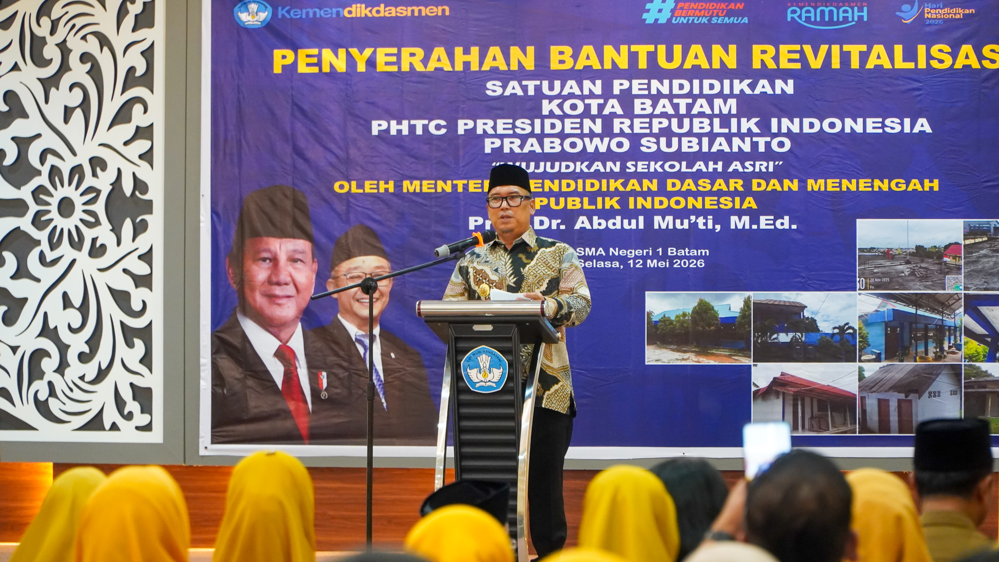 Wagub Apresiasi Peran UPT Kemendikdasmen Kepri dalam Mendorong Indeks Pembangunan Manusia di Kepulauan Riau