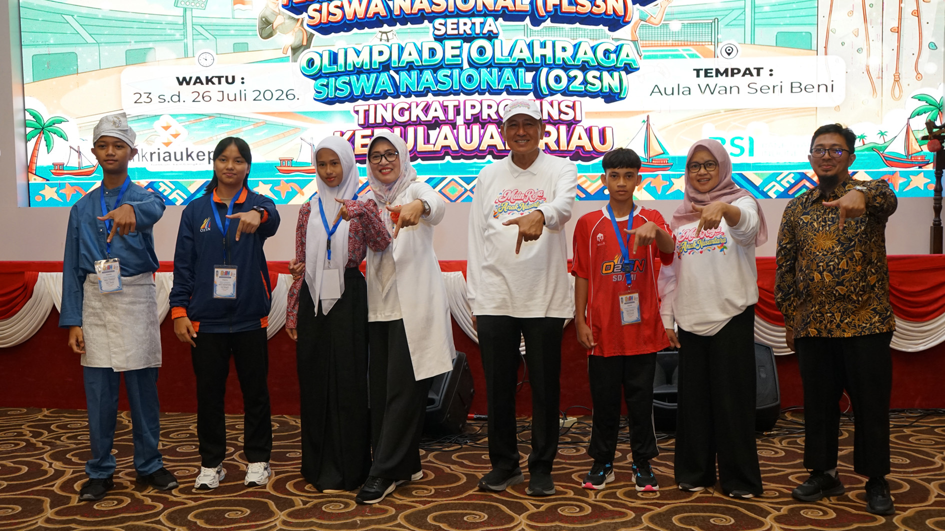 Buka FLS3N dan O2SN 2026, Sekretaris Daerah Provinsi Kepulauan Riau Berikan Apresiasi dan Motivasi