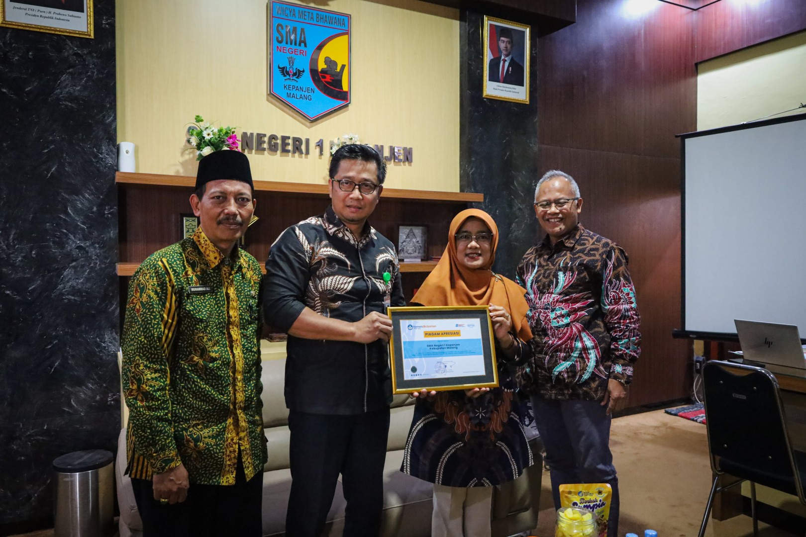 BPMP Kepri Gali Model PJJ untuk Daerah Kepulauan dari SMAN 1 Kepanjen