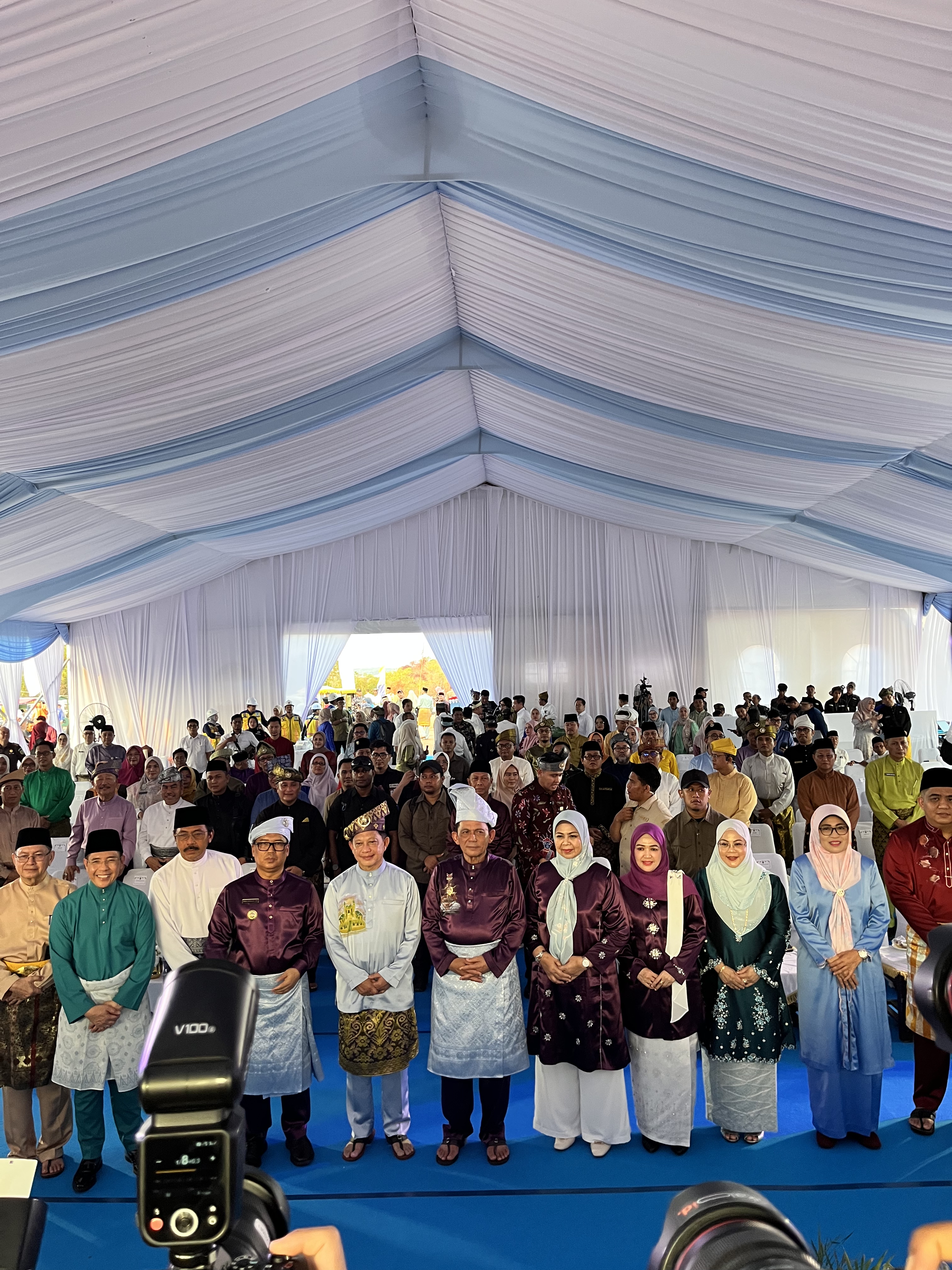 Tiga UPT Kemendikdasmen Kepri Hadiri Groundbreaking Museum dan Monumen Bahasa Nasional di Pulau Penyengat